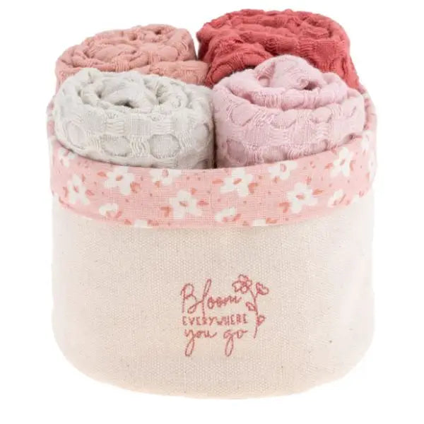 Waffle Weave Dish Cloth Set 4pk